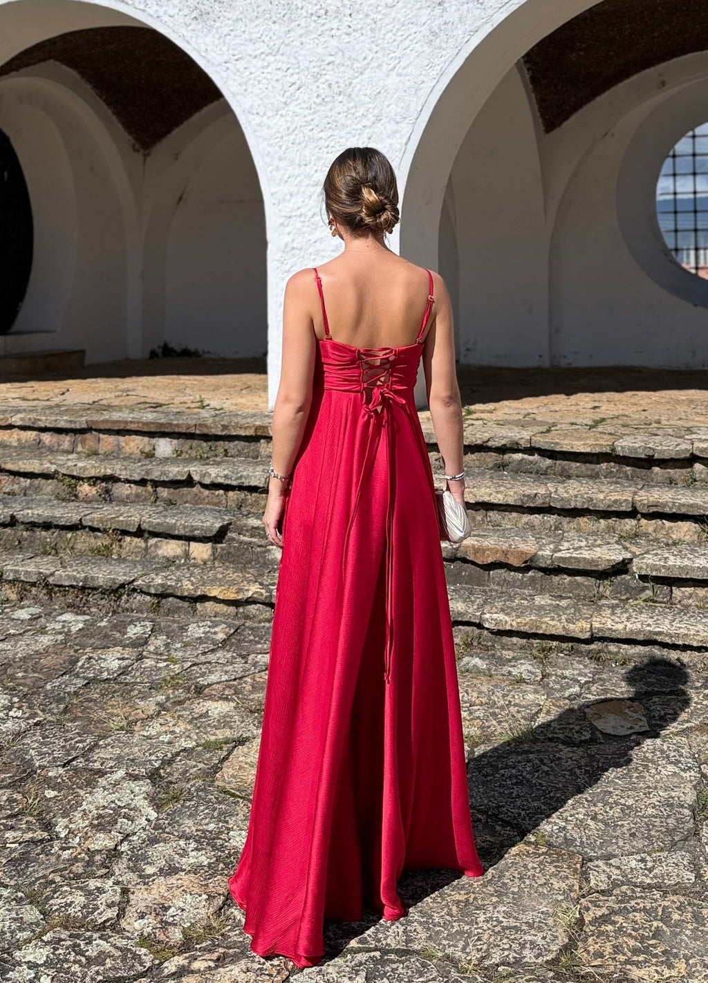 Vestido Princesa Rojo