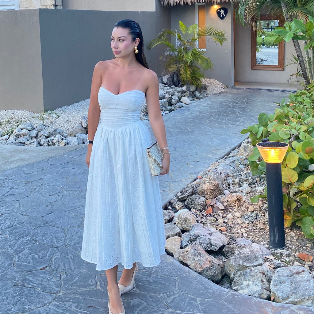 Vestido Coquette Blanco