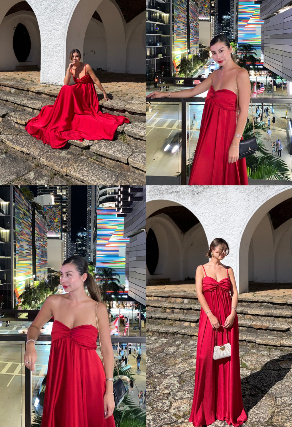 Vestido Princesa Rojo