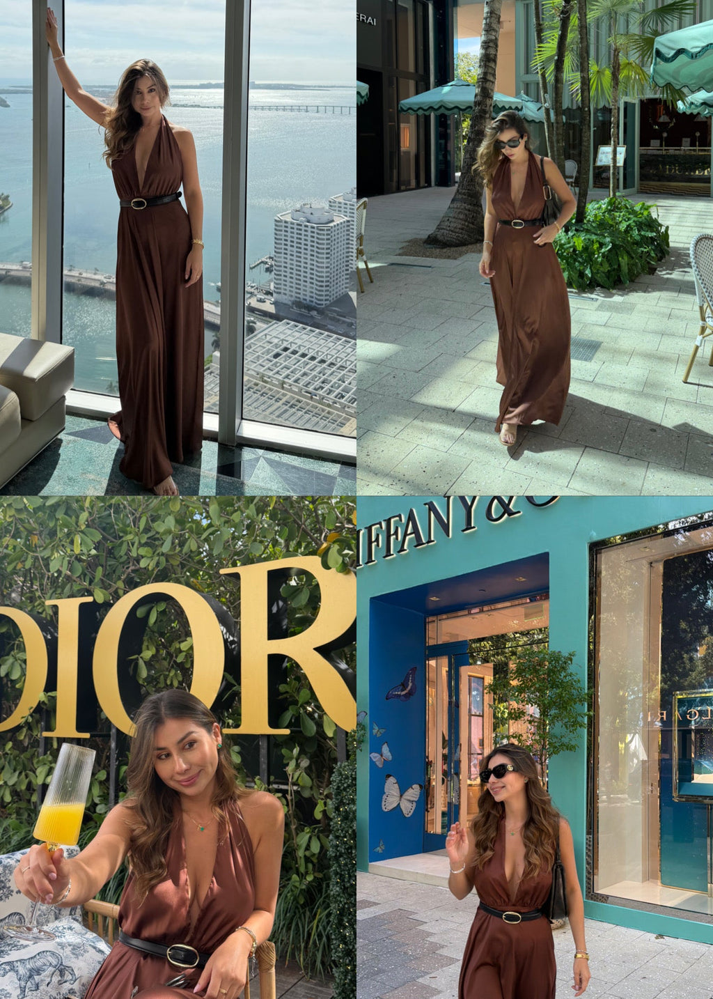 Odyssey Brown Dress