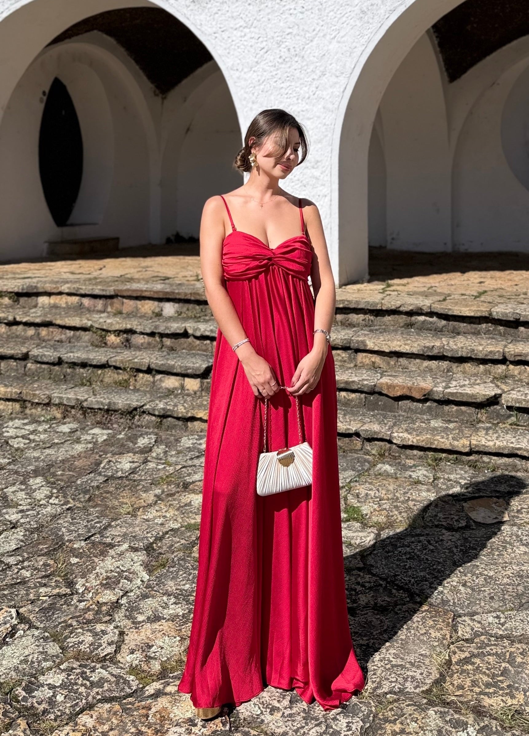 Vestido Princesa Rojo
