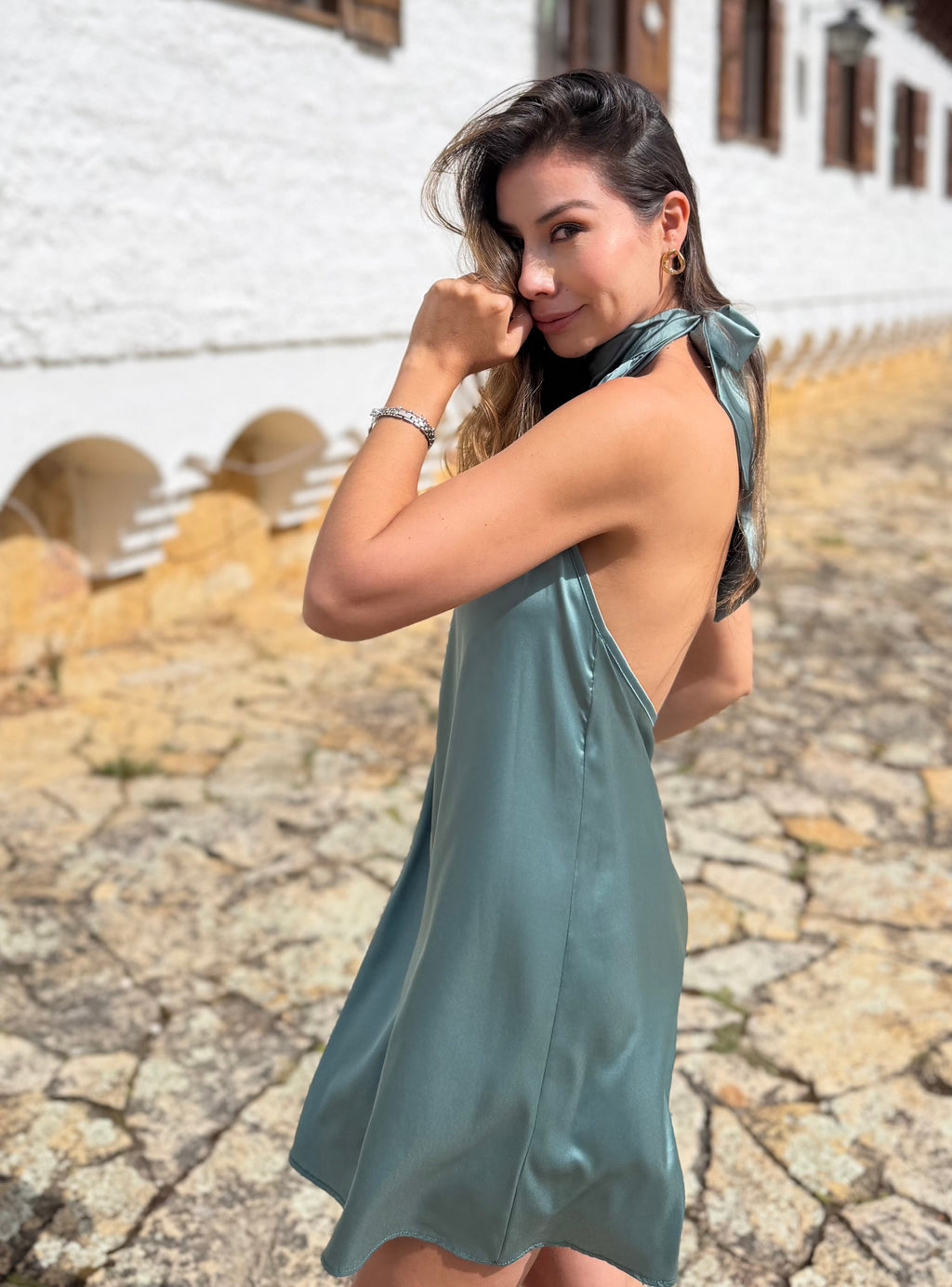 Mint Green Athena Dress
