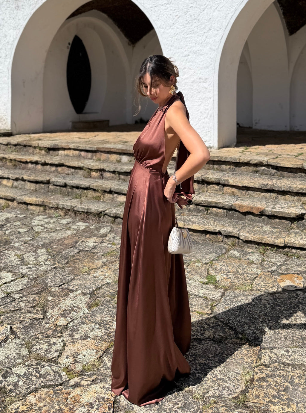 Odyssey Brown Dress