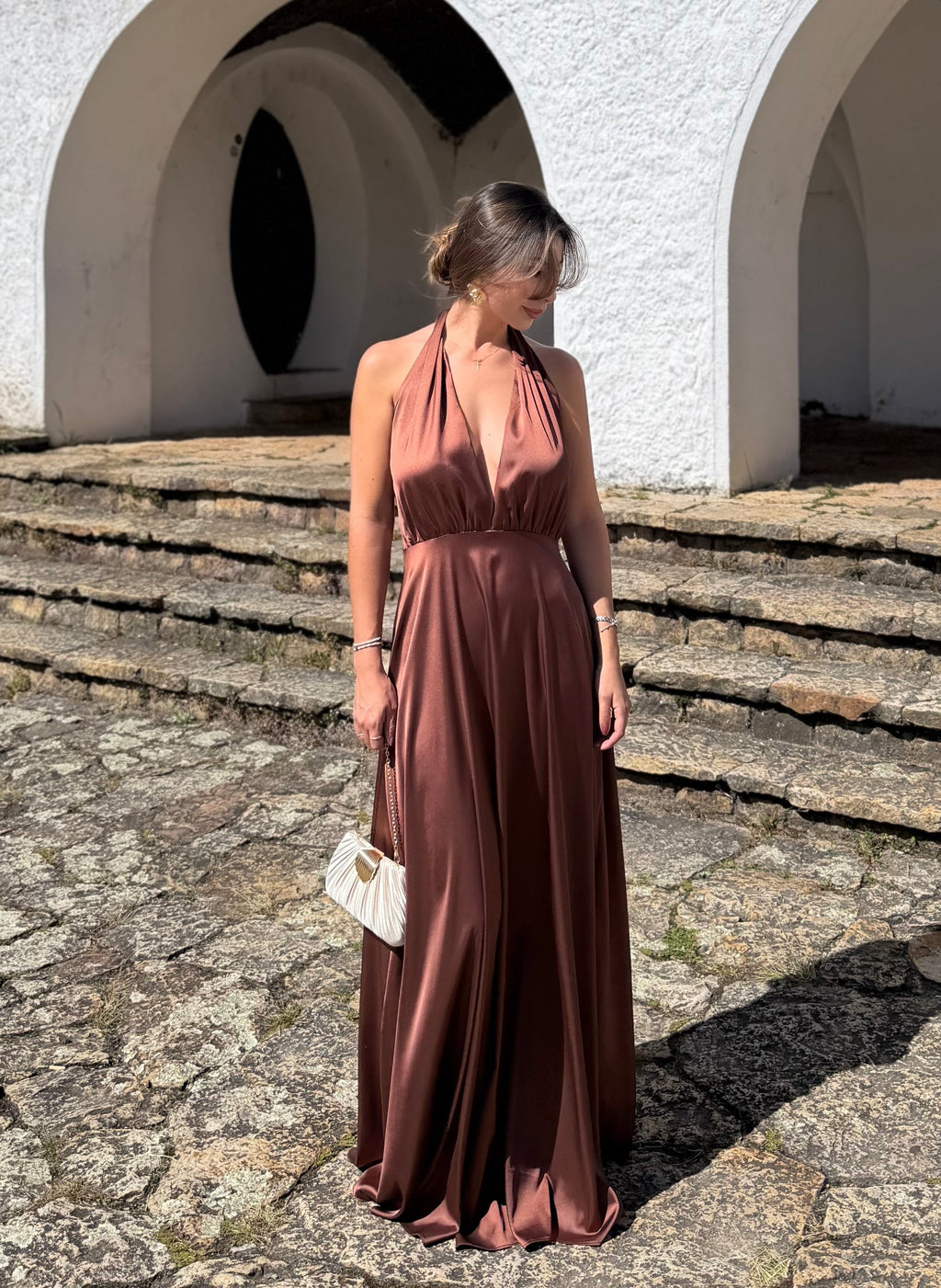 Odyssey Brown Dress