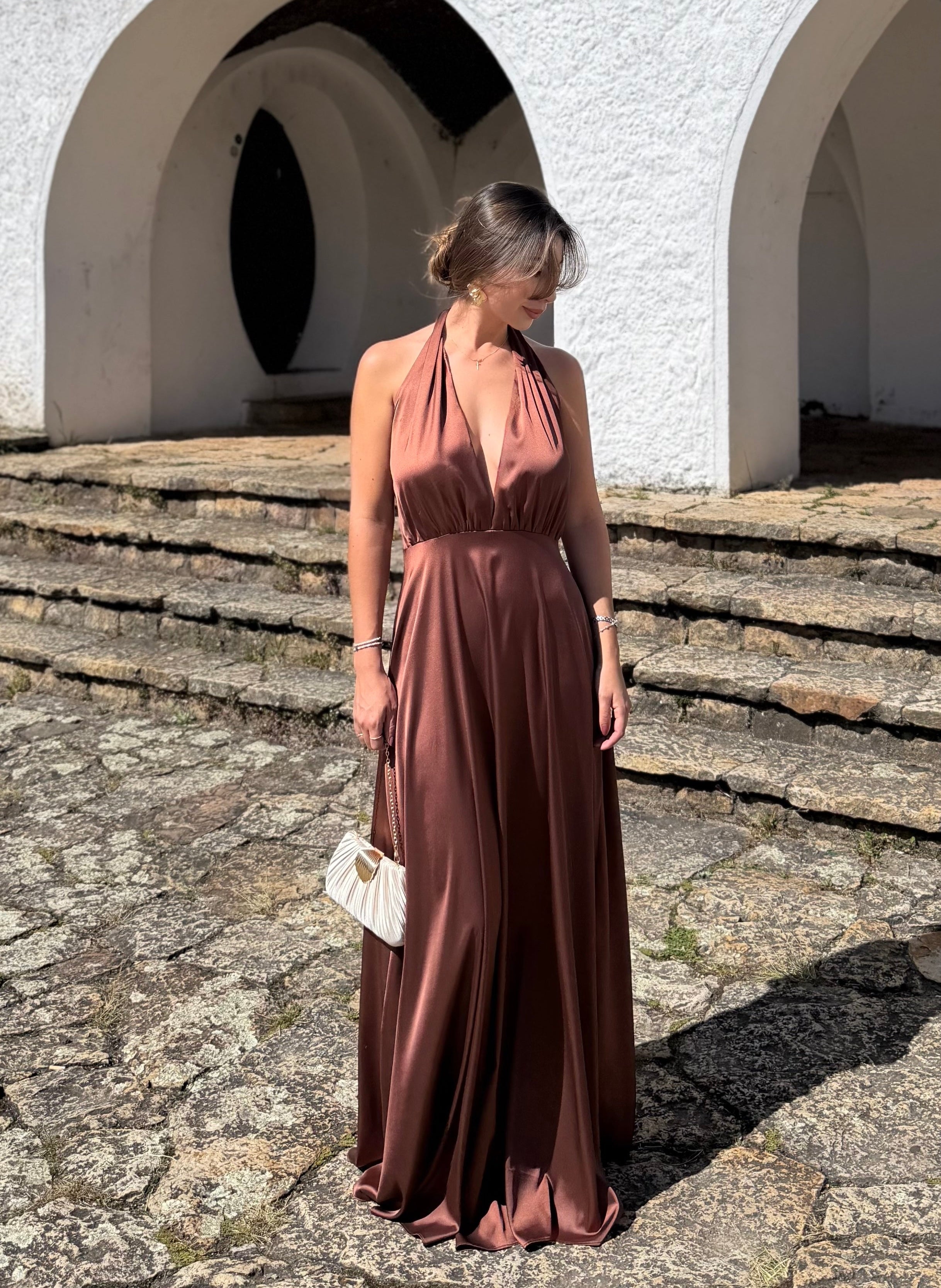 Vestido Odisea Café