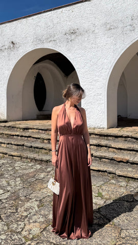 Vestido Odisea Café