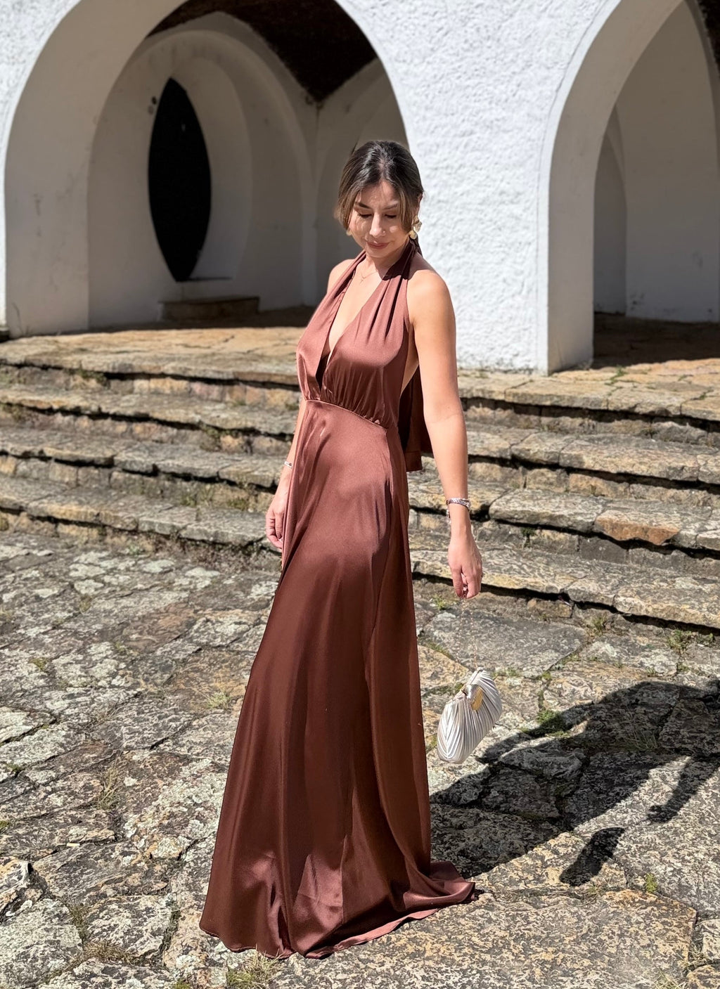 Odyssey Brown Dress