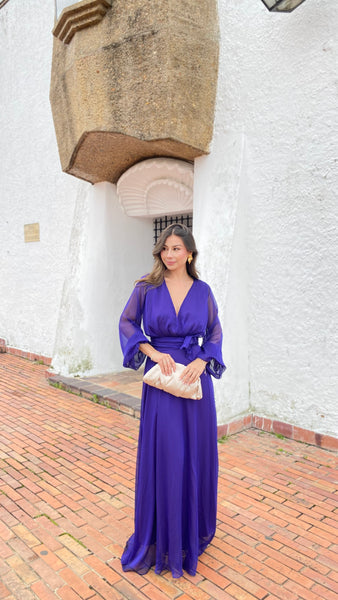 Vestido violeta