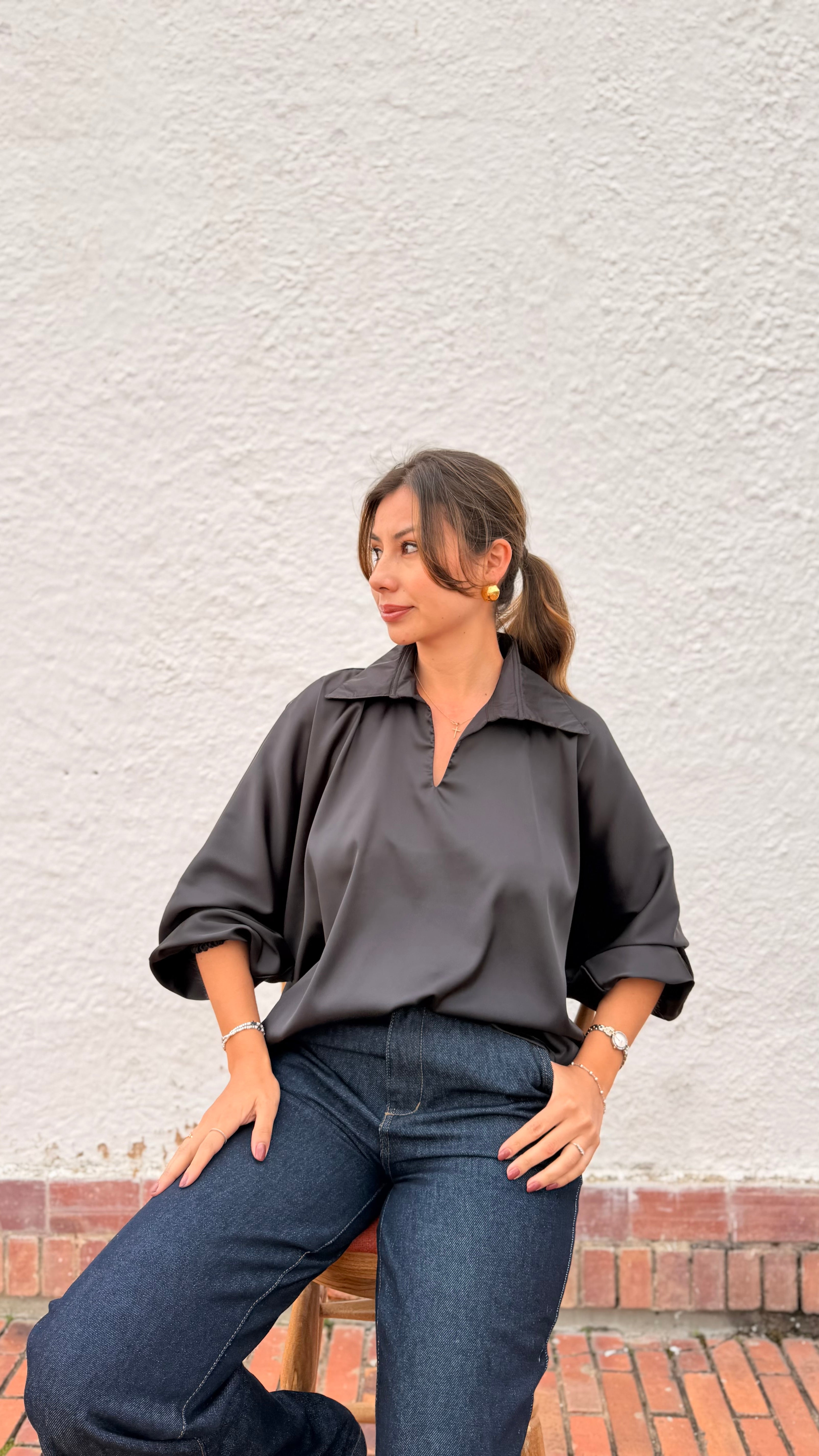 Blusa Stella Negra