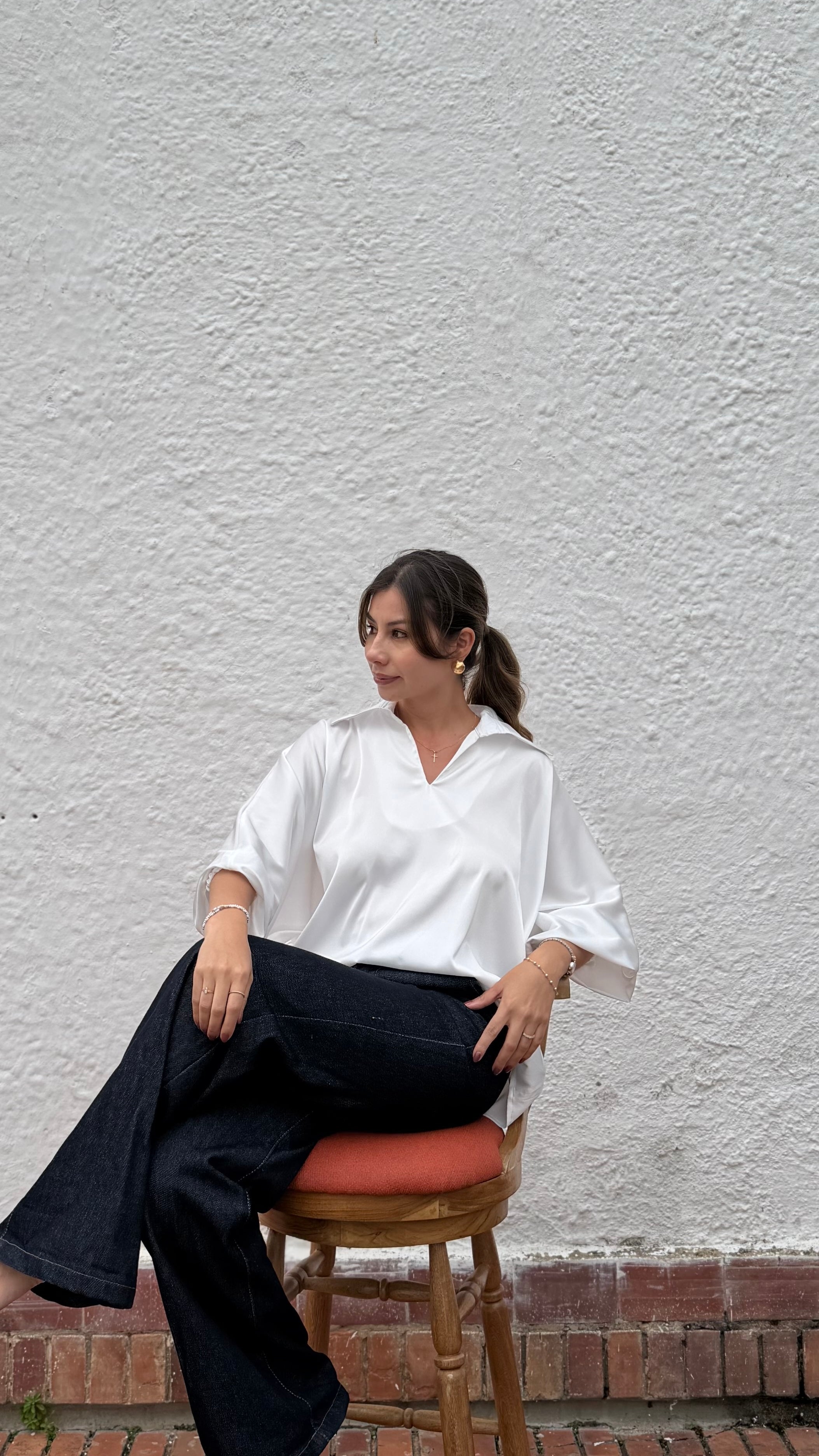 Blusa Stella Blanca