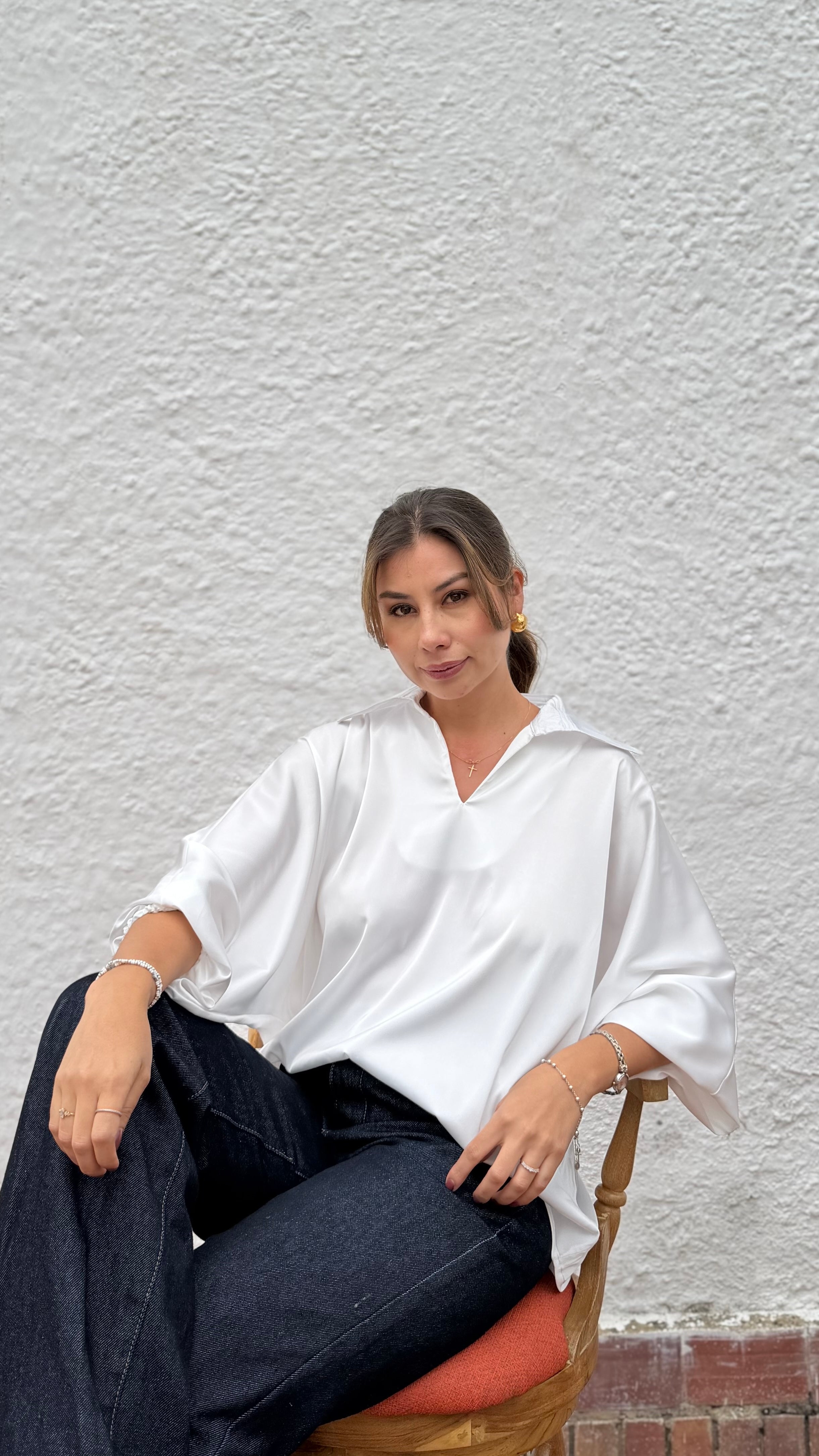 Blusa Stella Blanca
