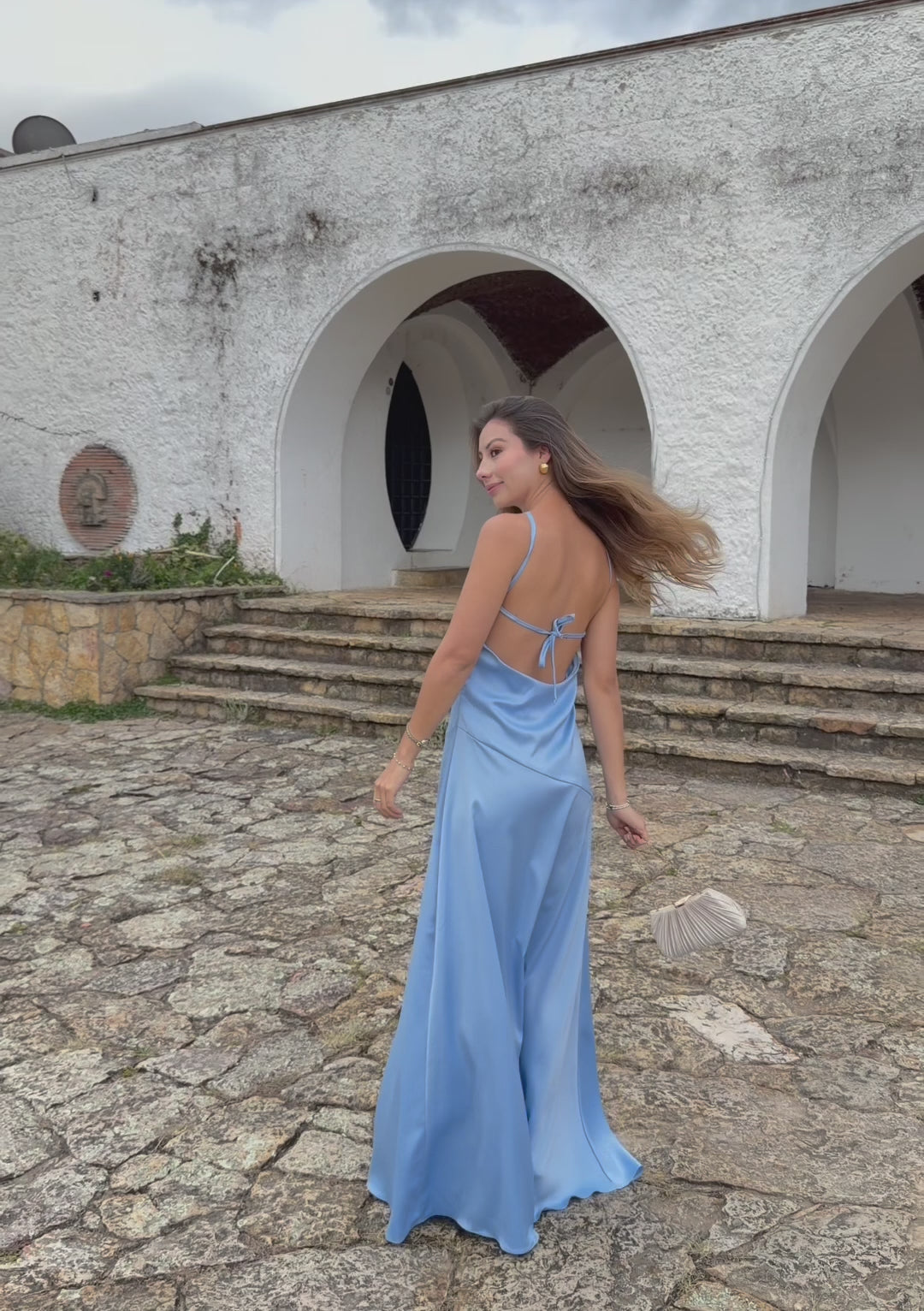 Vestido Sienna Azul