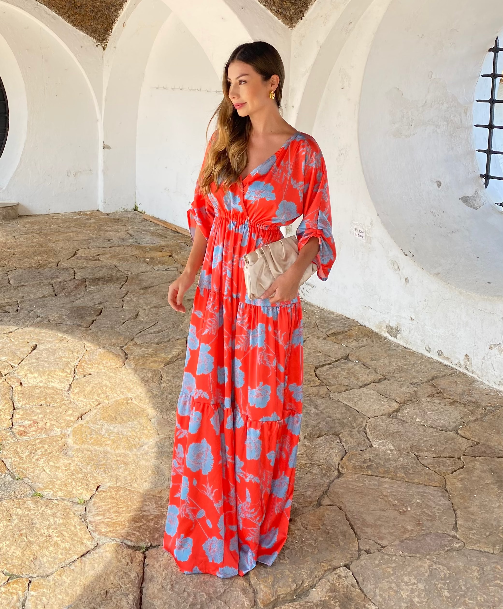 Vestido Coral